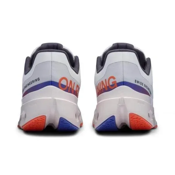 נעלי ריצה און קלאוד סרפר רחבות לנשים On Cloudsurfer Next Wide (D) White/Flame 3WE30200256 - Image 6
