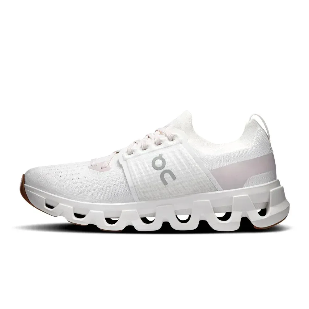 נעלי ריצה און קלאוד סוויפט לנשים On Cloudswift 4 White/Lily 3WF10110975 - Image 2