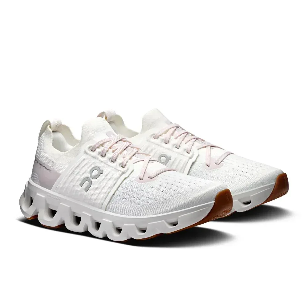 נעלי ריצה און קלאוד סוויפט לנשים On Cloudswift 4 White/Lily 3WF10110975 - Image 3