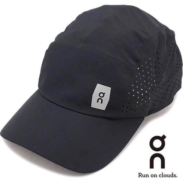 כובע ריצה און בצבע שחור On Lightweight Cap Black 301.00015 - Image 3