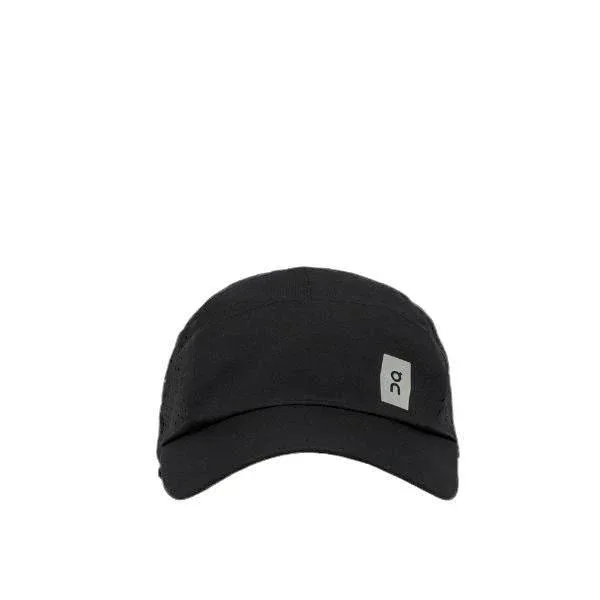 כובע ריצה און בצבע שחור On Lightweight Cap Black 301.00015 - Image 5