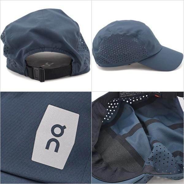 כובע ריצה און בצבע נייבי On Lightweight Cap Navy 301.00016 - Image 4