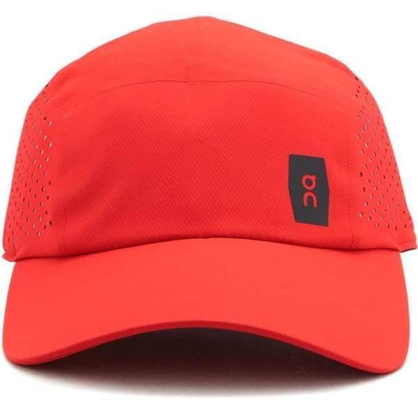 כובע ריצה און בצבע אדום On Lightweight Cap Red 301.01768 - Image 2