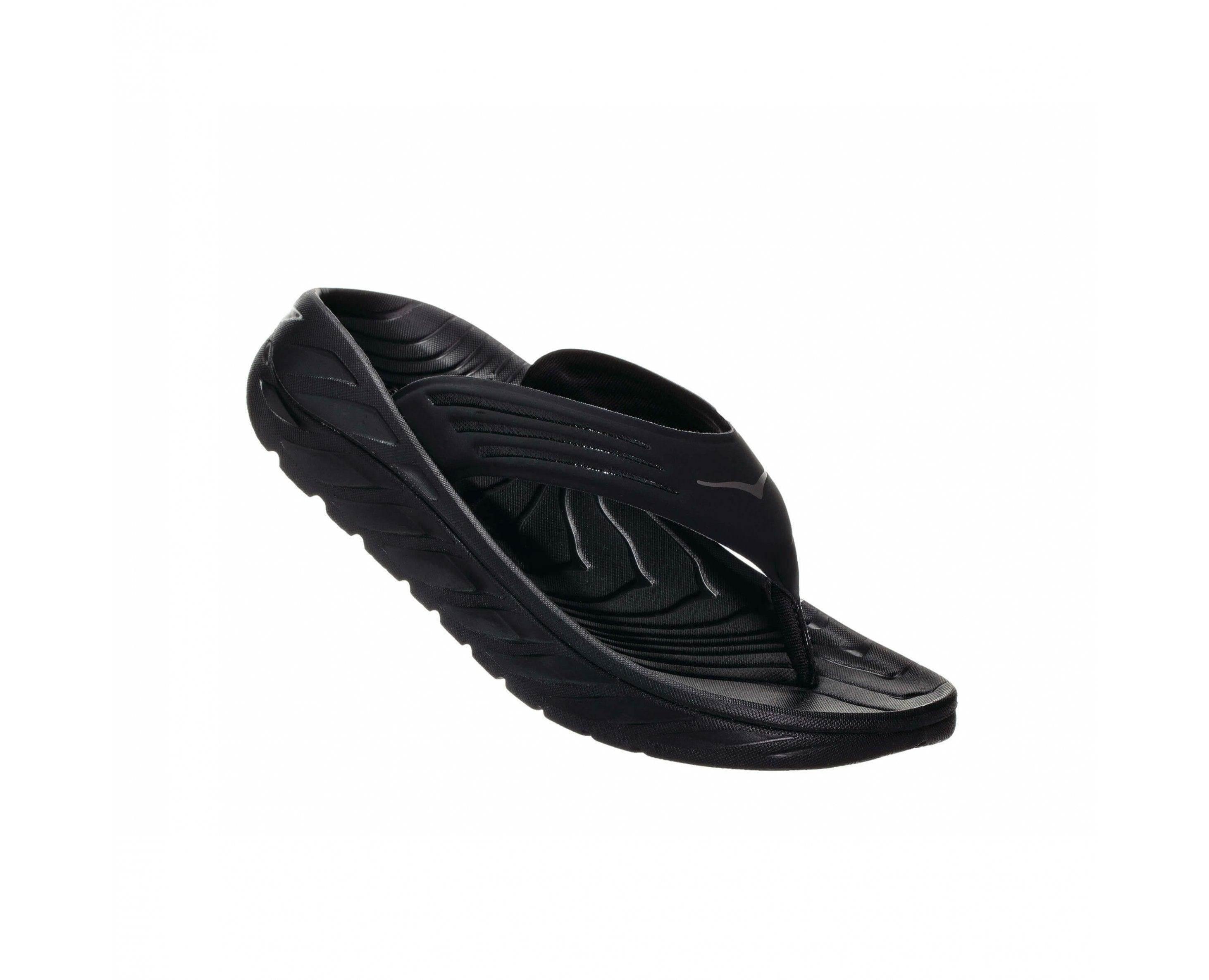 כפכפי התאוששות הוקה לגברים ORA RECOVERY FLIP M 1099675/BDGGR Black - Image 7