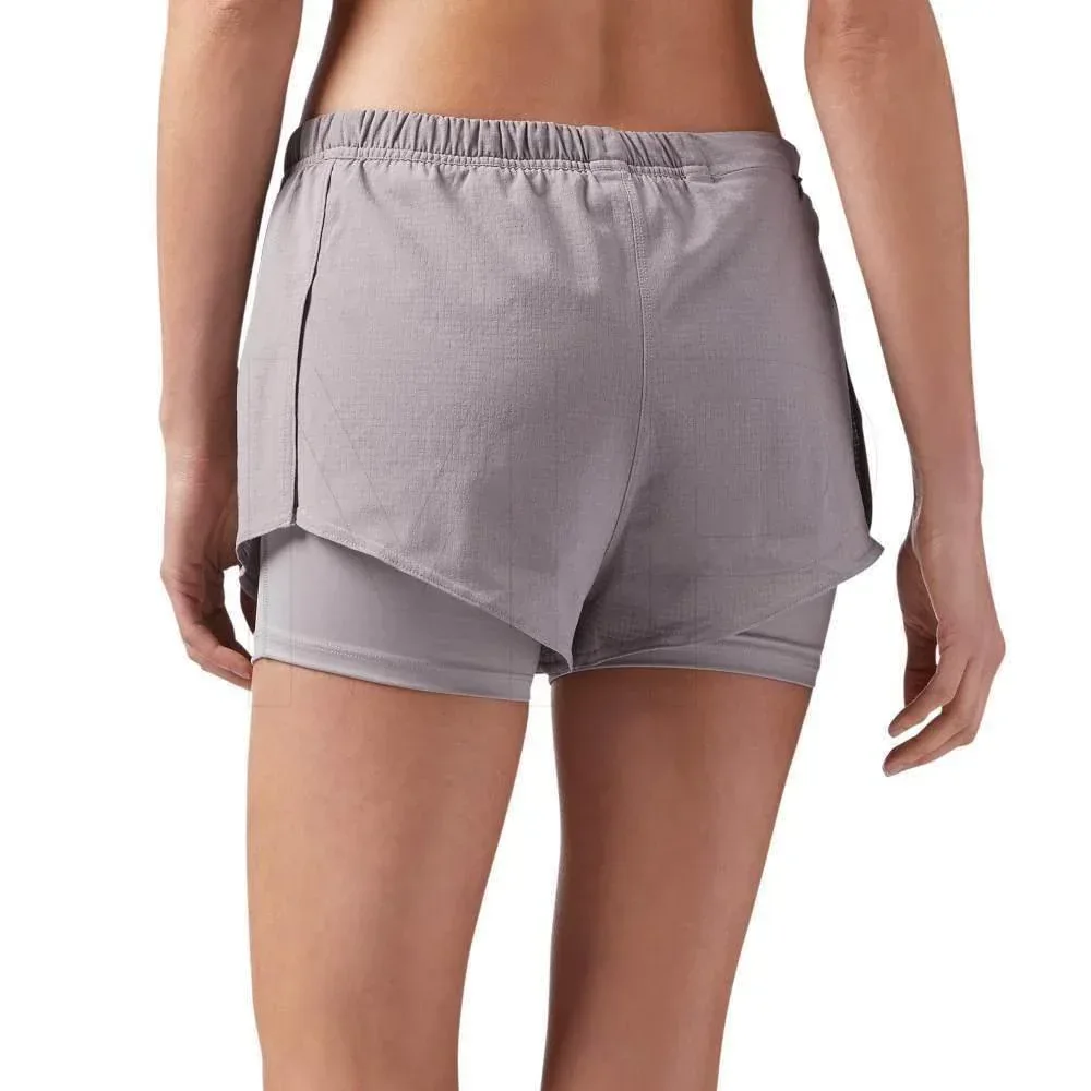 מכנס ריבוק נשים Reebok 2-1 Short CE4544 - Image 2
