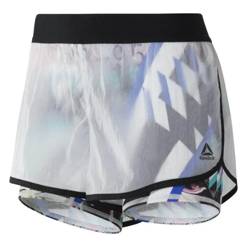 מכנס קצר רייבוק Reebok 2 in 1 Short CF3184 - Image 4