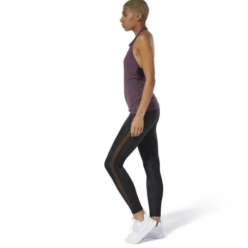 טייטס ריבוק ארוך לנשים Reebok C LUX HIGH RISE DP5826 - Image 3