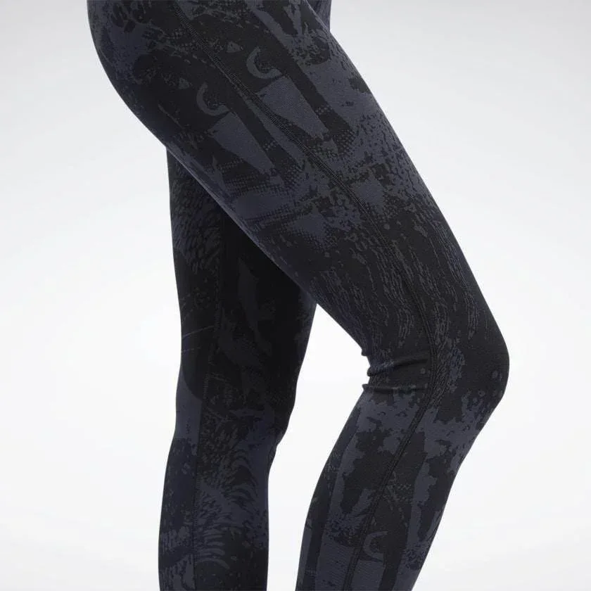 טייטס ריבוק נשים Reebok CBT LUXBOLD JACQUARDTIGHT FK2429 - Image 5