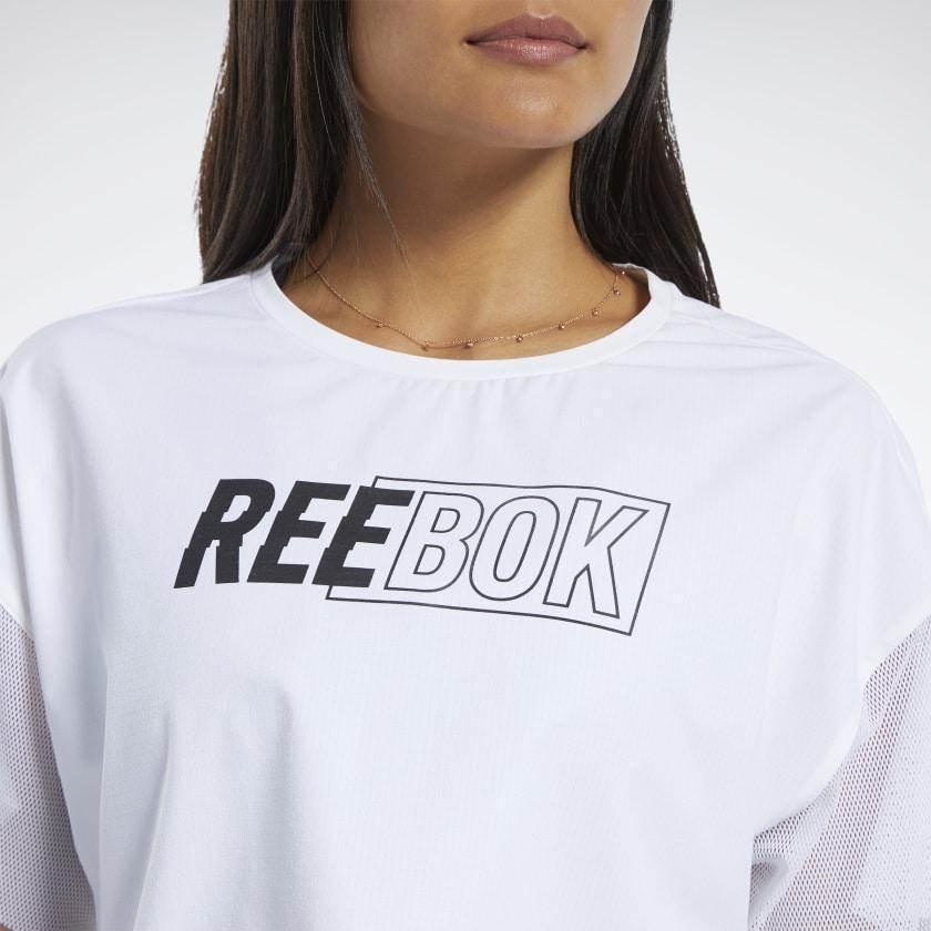 חולצת ריבוק נשים Reebok CBT WOVEN STRIKER TEE FK2454 - Image 4