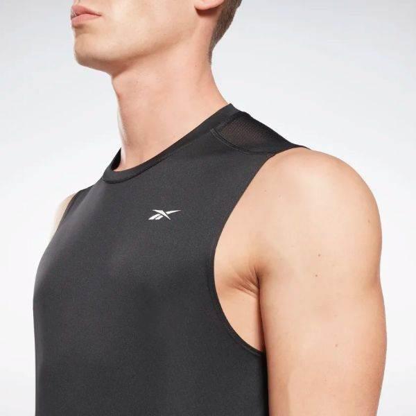 חולצה ללא שרוול ריבוק לגבר Reebok GJ0852 WOR SLVLS TECH TEE - Image 3