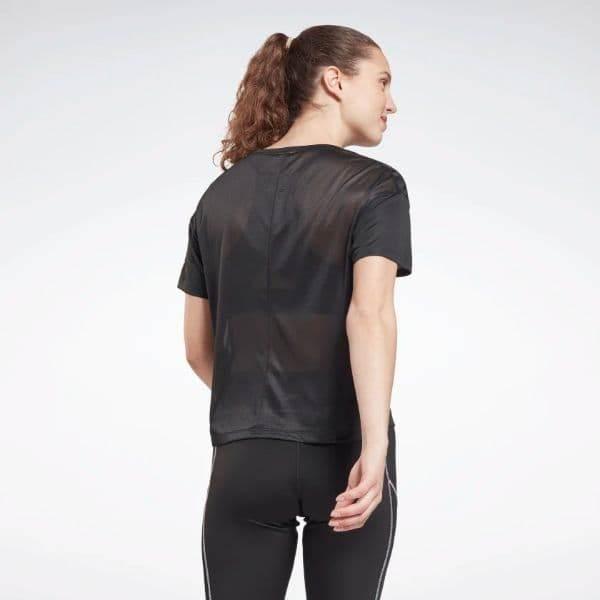 חולצת ריבוק לנשים Reebok GR9469 WOR COMM Poly Tee Solid - Image 2