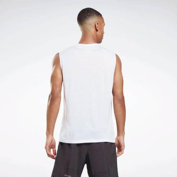 חולצת ריבוק ללא שרוול לגבר Reebok H34785 WOR SLVLS TECH TEE - Image 2