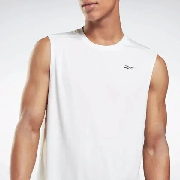 חולצת ריבוק ללא שרוול לגבר Reebok H34785 WOR SLVLS TECH TEE - Image 4
