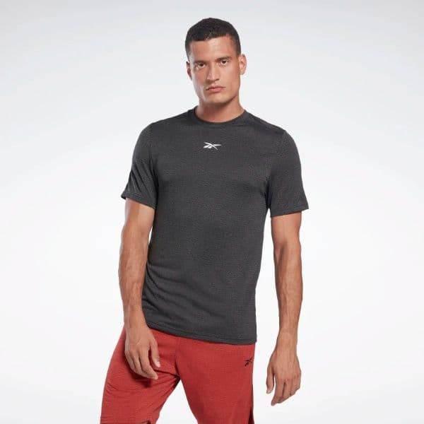 חולצת אימון לגבר Reebok H46641 WOR MELANGE - Image 5