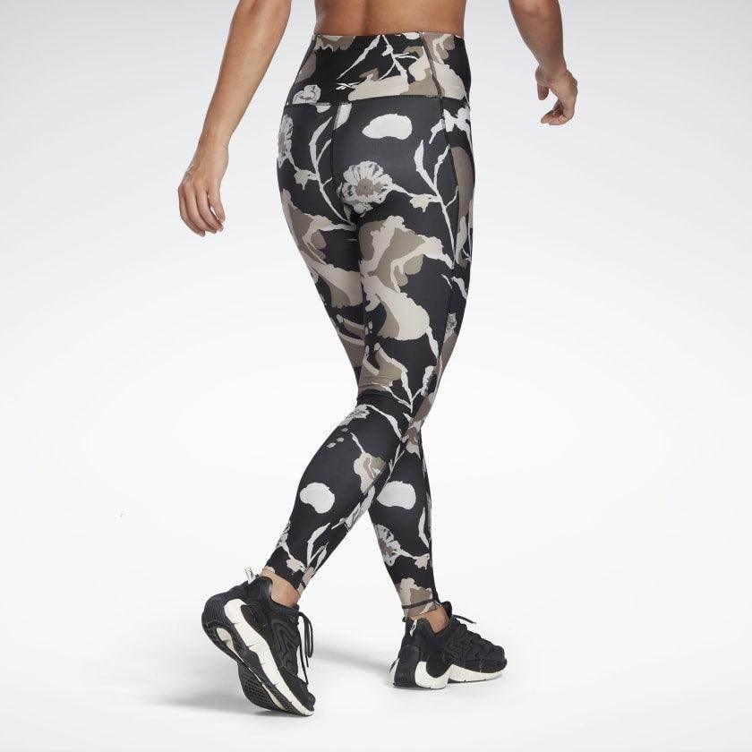טייטס ריבוק ארוך לנשים Reebok H65568 MYT AOP Poly Tight - Image 2