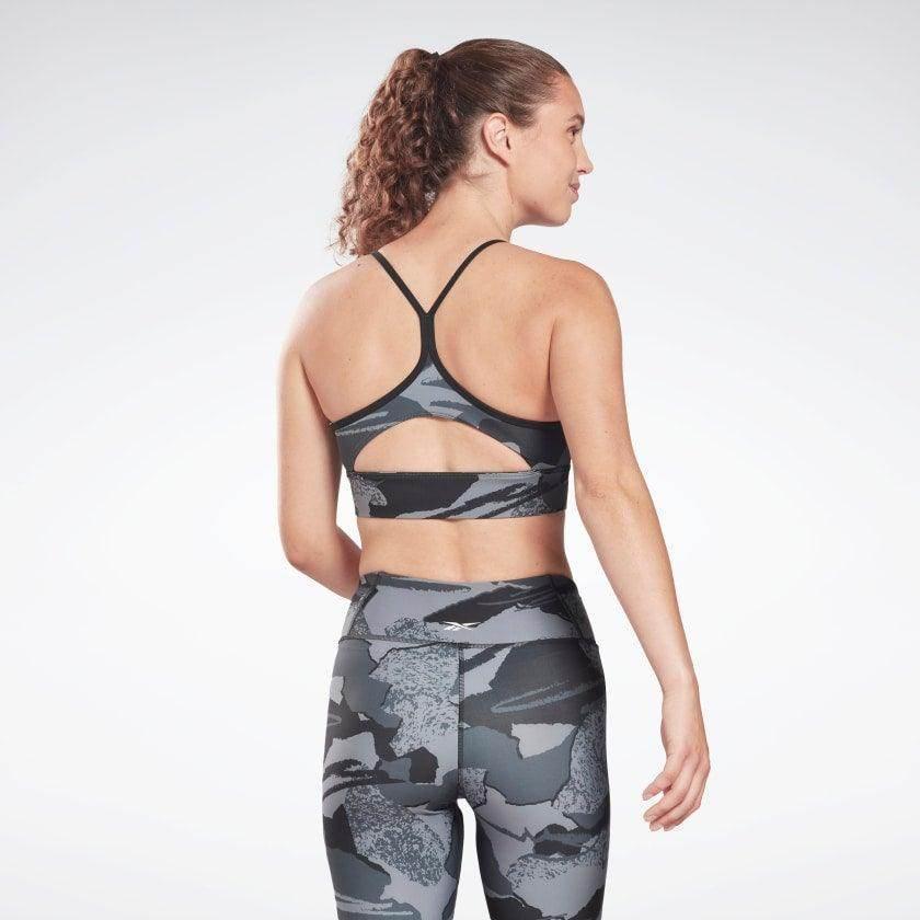 חזיית אימון ריבוק Reebok H65616 WOR AOP Tri Back Bra - Image 4