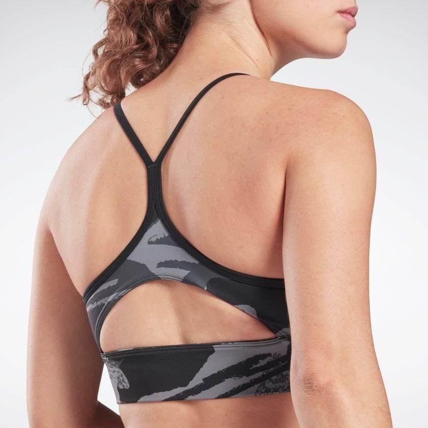 חזיית אימון ריבוק Reebok H65616 WOR AOP Tri Back Bra - Image 5