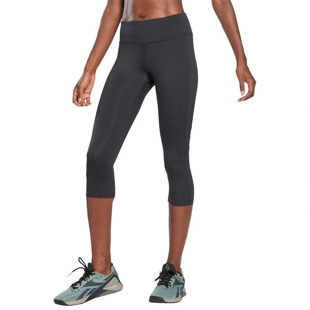 טייטס ריבוק נשים Reebok HA1038 WOR Mesh Capri - Image 3