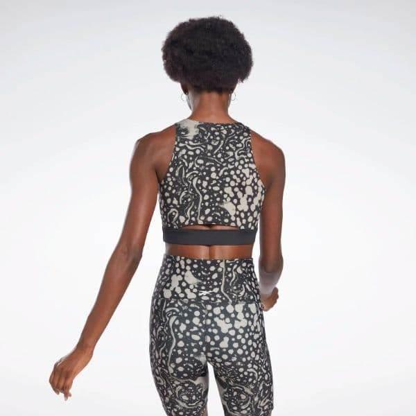 טופ ריבוק לנשים Reebok HB1056 Modern Safari Bralette - Image 2