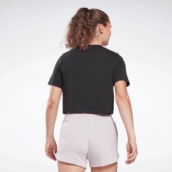 חולצת בטן ריבוק לנשים Reebok HB2276 RI BL Crop Tee - Image 2