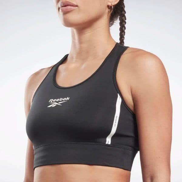 טופ אימון ריבוק לנשים Reebok HD2818 Piping Pack Bralette - Image 3
