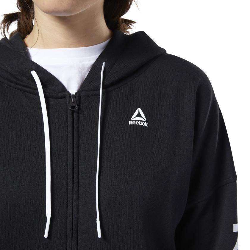 קפוצון ריבוק לנשים Reebok LINEAR LOGO FULLZIP FI2006 - Image 4
