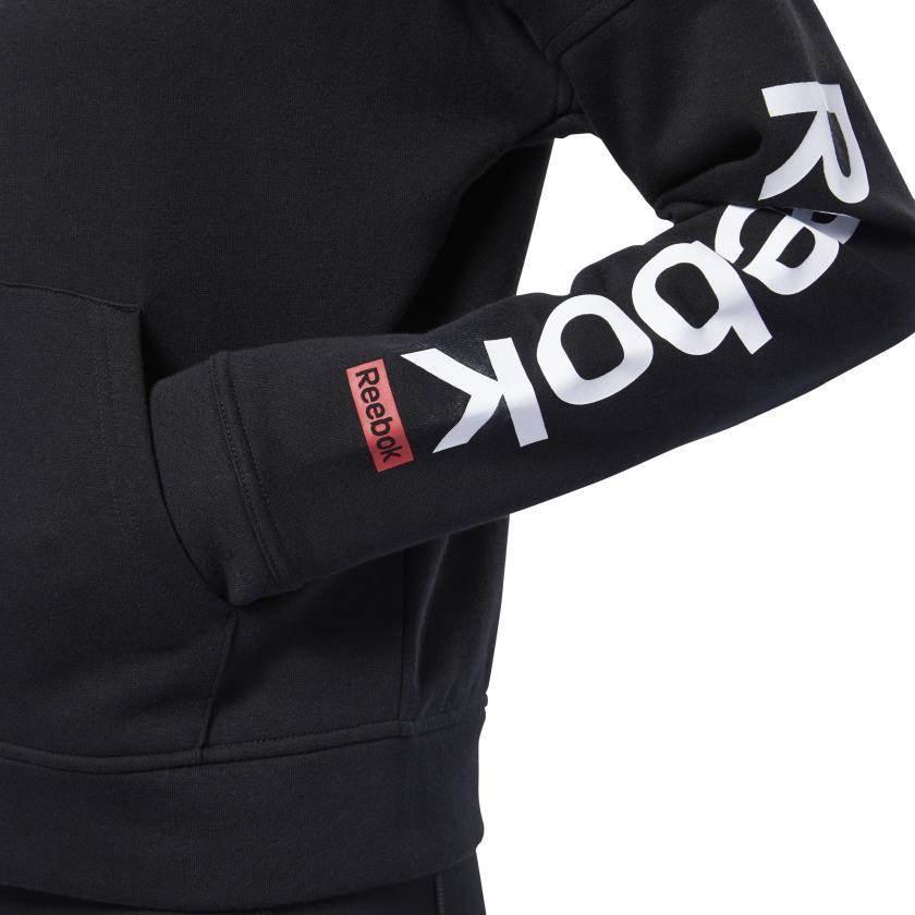 קפוצון ריבוק לנשים Reebok LINEAR LOGO FULLZIP FI2006 - Image 5