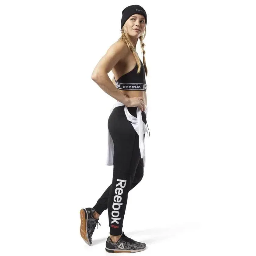 מכנס אימון רייבוק לנשים Reebok LINEAR LOGO PANT FI2041 - Image 3