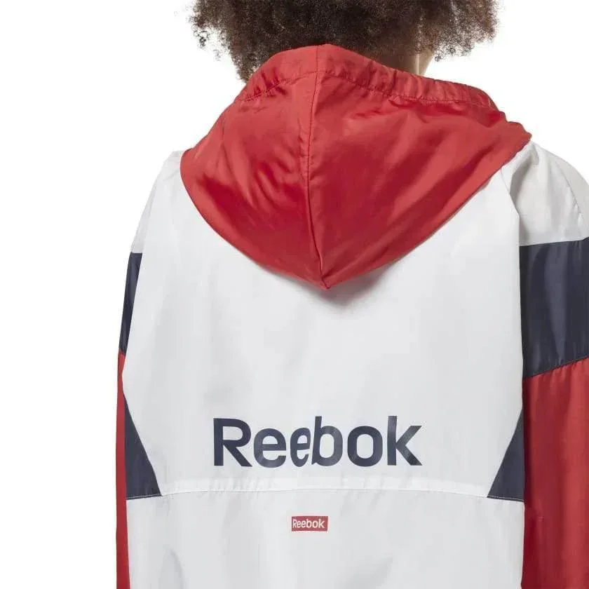 עליונית ריבוק נשים Reebok LINEAR LOGO WINDBREAKER FI2009 - Image 6