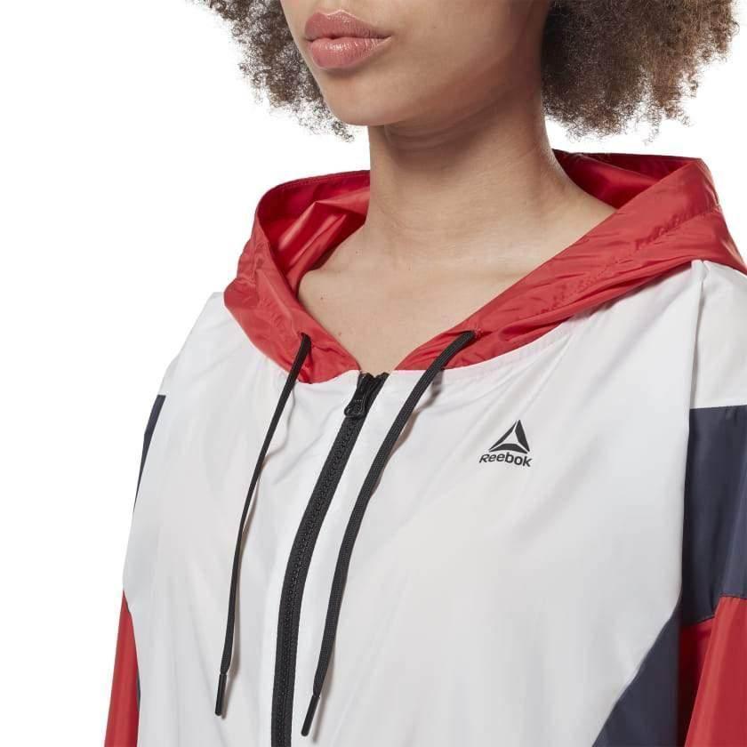 עליונית ריבוק נשים Reebok LINEAR LOGO WINDBREAKER FI2009 - Image 7