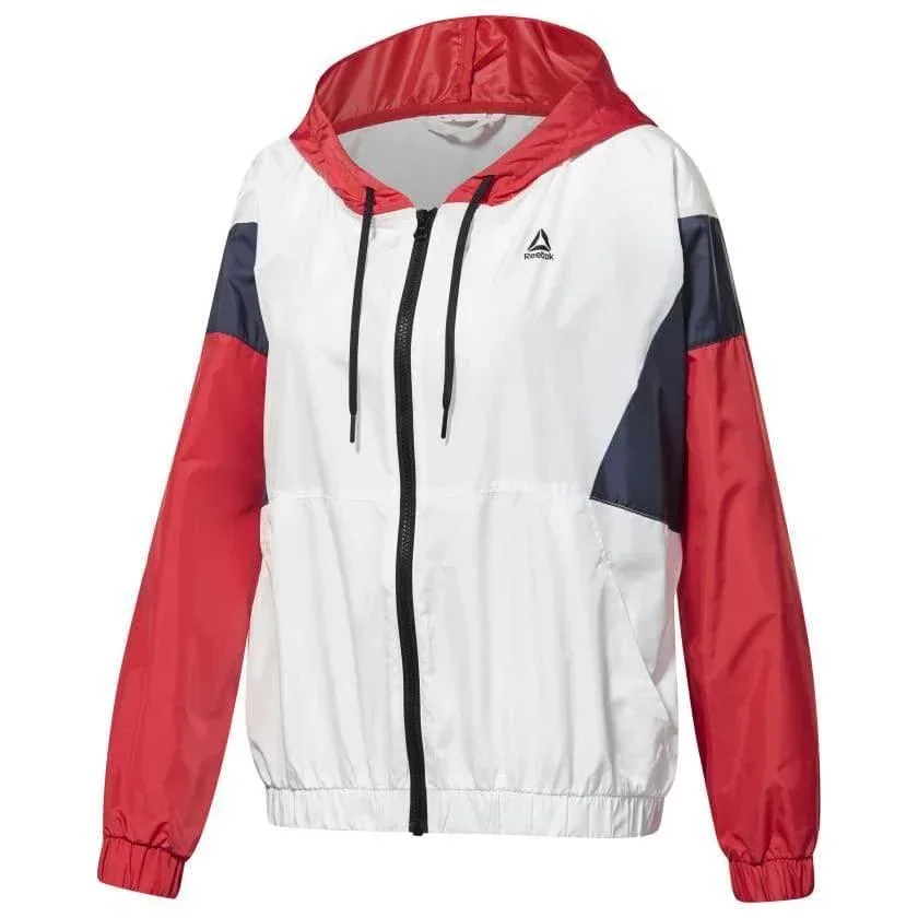 עליונית ריבוק נשים Reebok LINEAR LOGO WINDBREAKER FI2009 - Image 8