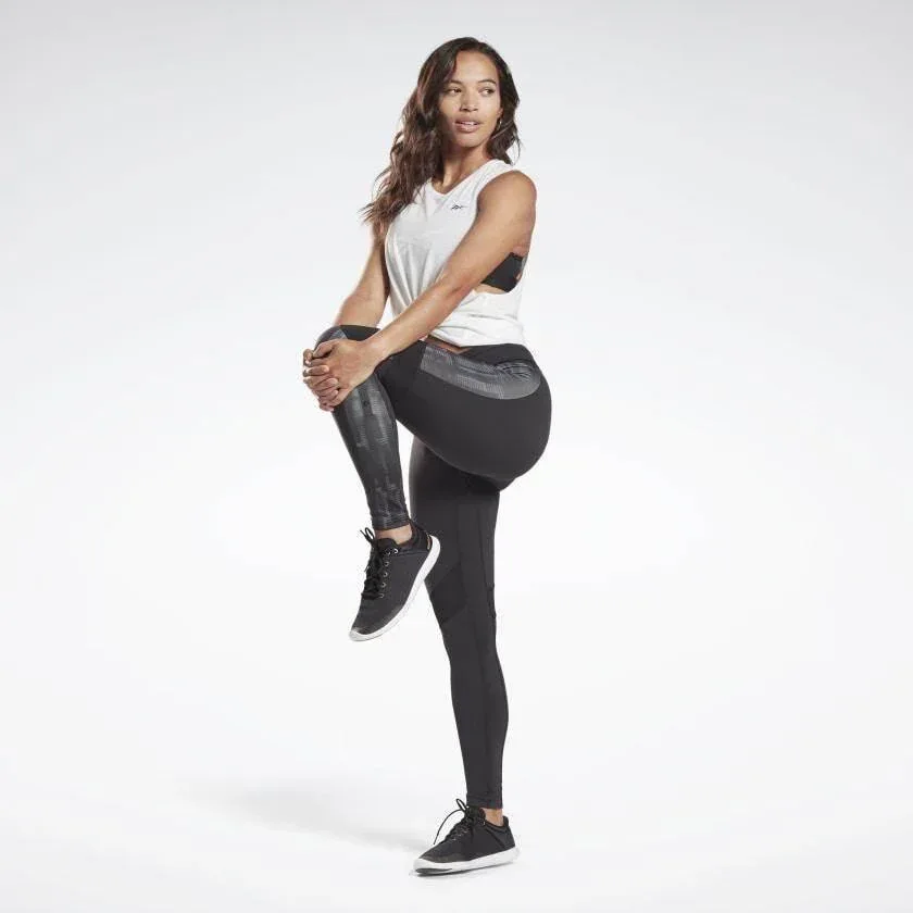 טייטס ריבוק נשים Reebok LM LUX COLORBLOCK Tight FN0255 - Image 3
