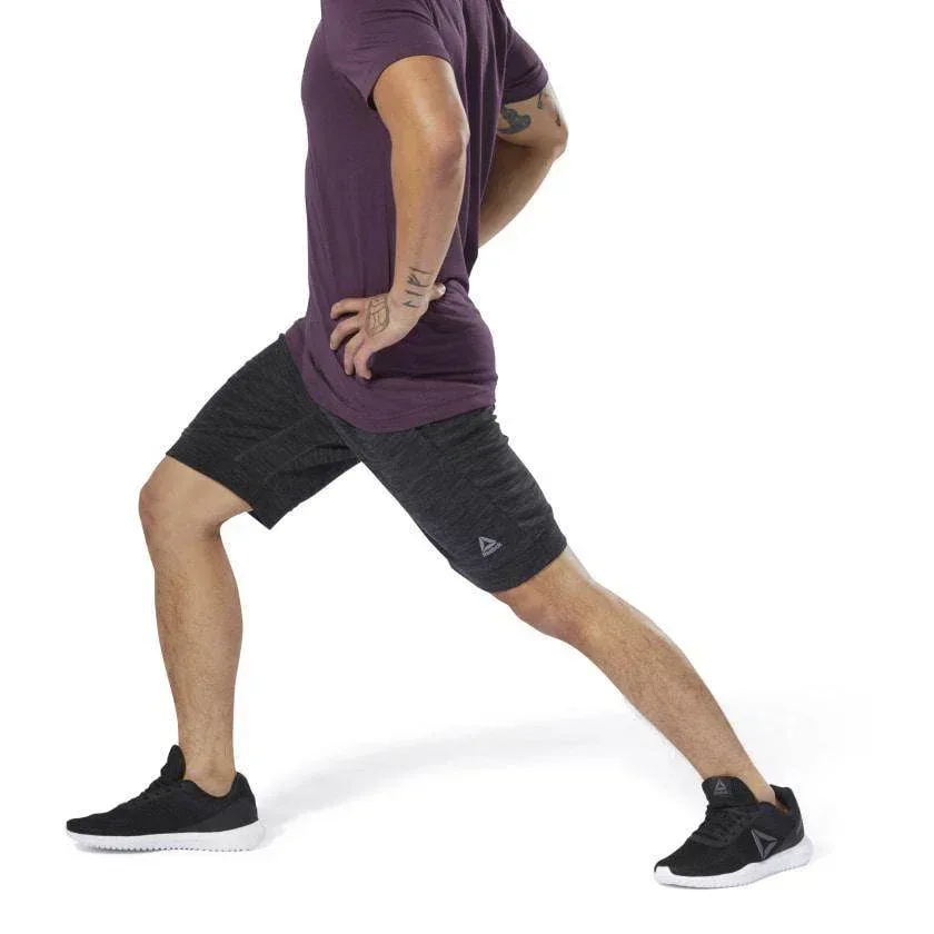 מכנס ריבוק לגבר Reebok MARBLE GROUP SHORT DU3784 - Image 3