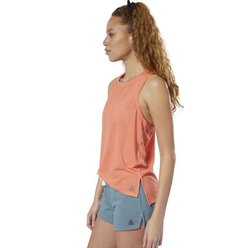 עליונית רייבוק ללא שרוול לנשים Reebok OS PERF TANK DU4125 - Image 3