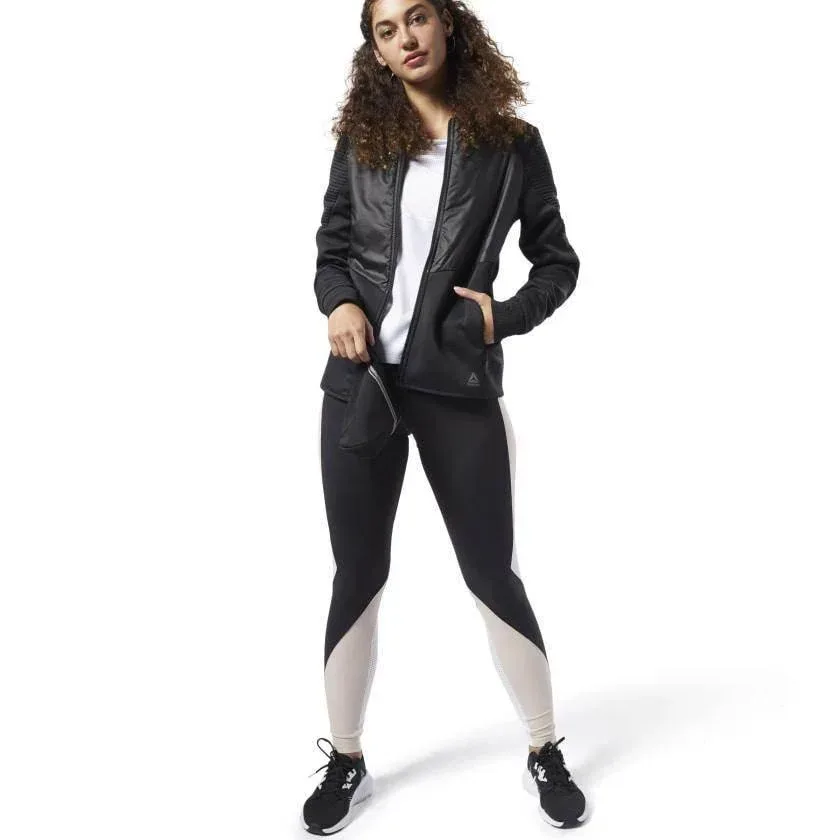 עליונית ריבוק לנשים Reebok OS THERMO DP PADDED JKT EC1115 - Image 3