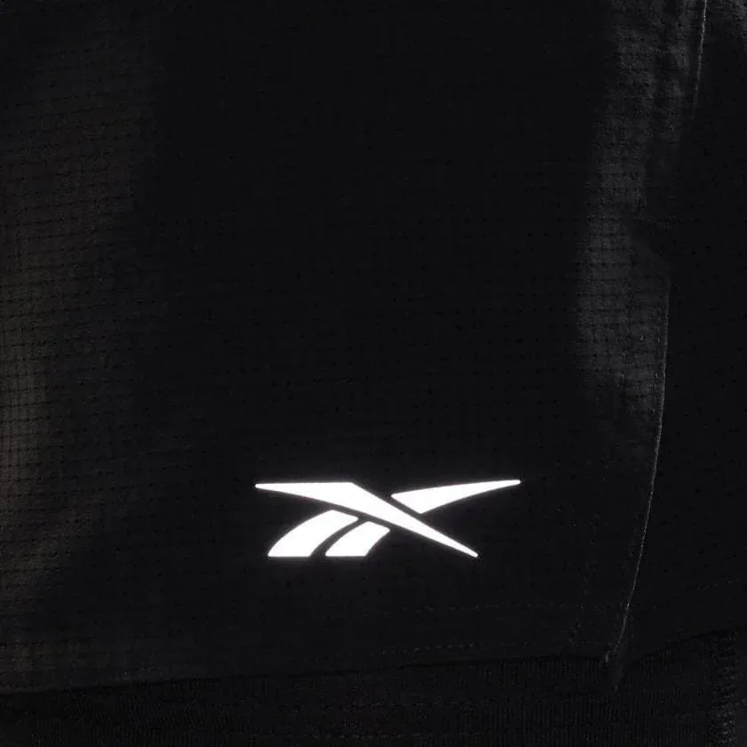מכנס ריצה ריבוק  עם טייטס לגבר Reebok OSR EPIC 2-1 RUN SHORT FL0112 - Image 6