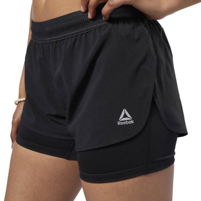 מכנס ריבוק עם טייטס Reebok OSR EPIC 2-1 SHORT EC3552 - Image 4