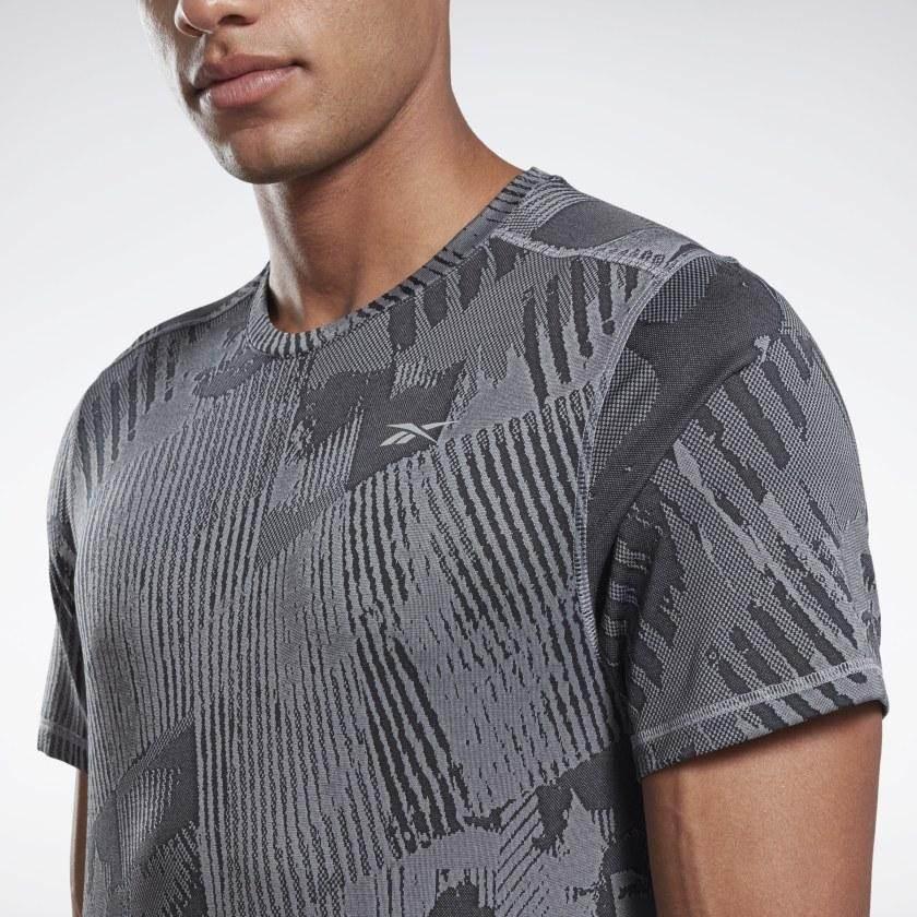 חולצת ריבוק לגברים Reebok OSR JACQUARD TEE FK6568 - Image 4