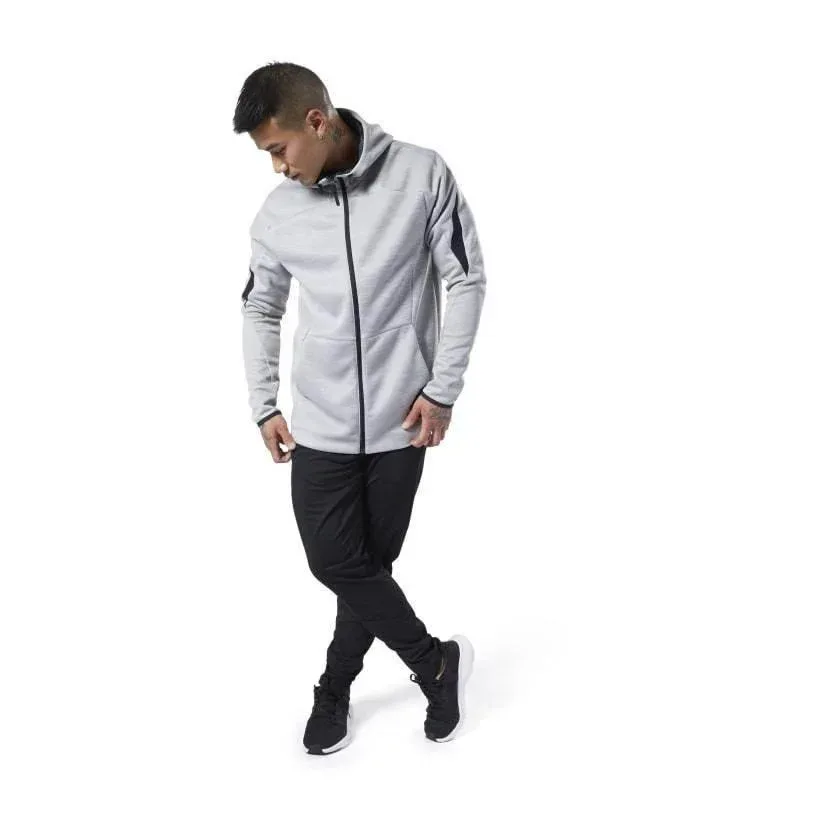 קפוצון ריבוק לגברים Reebok OST SPACER FZ HOODIE DY8014 - Image 3
