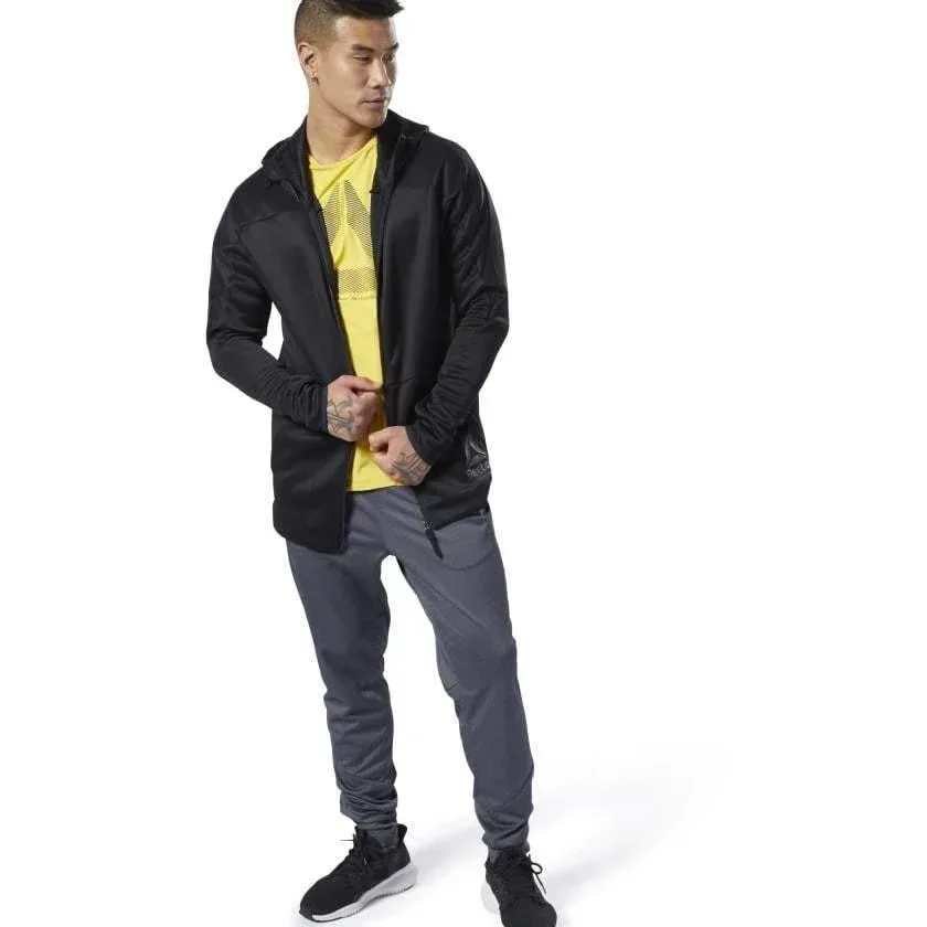 קפוצון ריבוק לגברים Reebok OST SPACER FZ HOODIE EC0978 - Image 4
