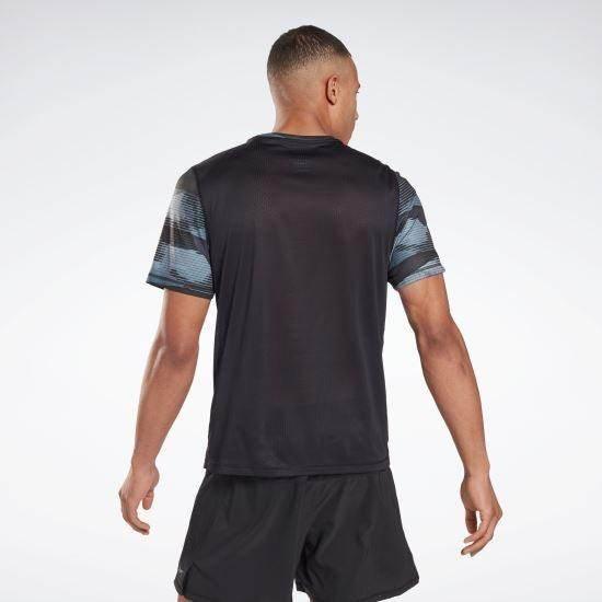 חולצ ריבוק לגברים Reebok RE SS AOP TEE FT1055 - Image 2