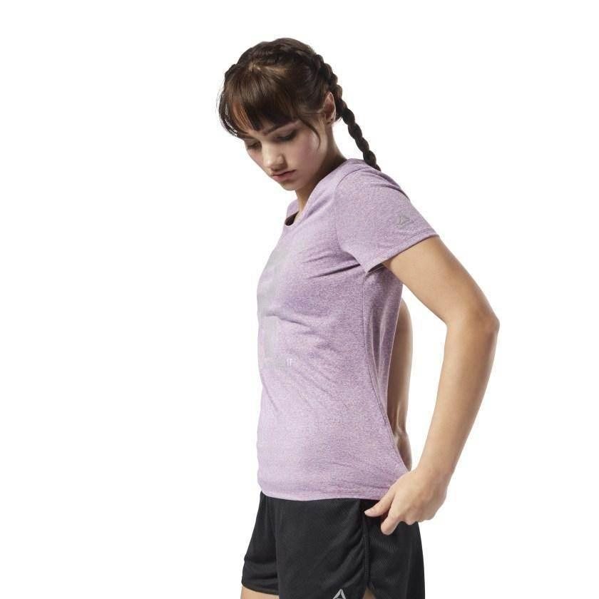 חולצת ריבוק לנשים Reebok Reflective Tee D78941 - Image 3