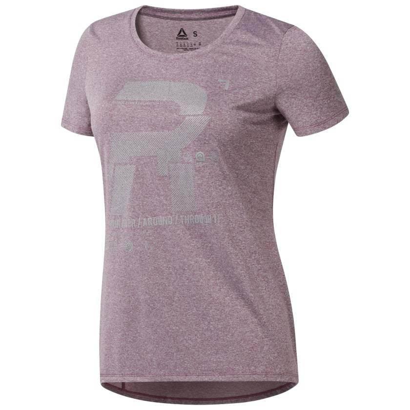 חולצת ריבוק לנשים Reebok Reflective Tee D78941 - Image 4