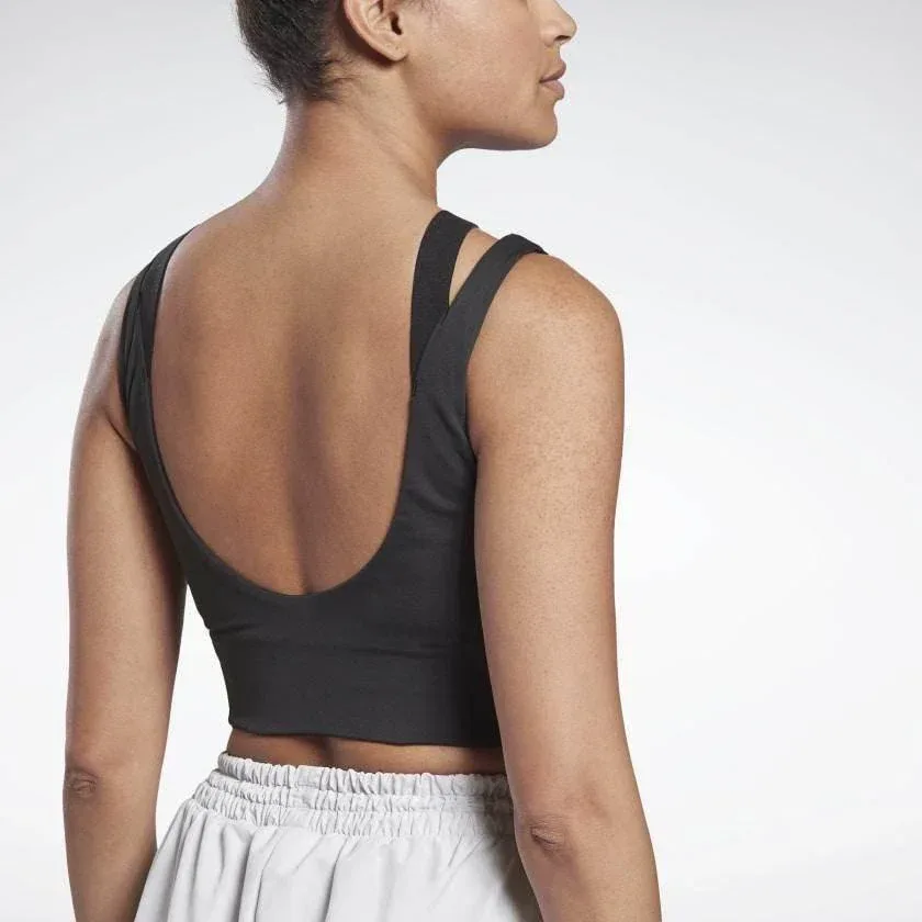 טופ אימון ריבוק לנשים Reebok SH Fashion Bra FU2470 - Image 4