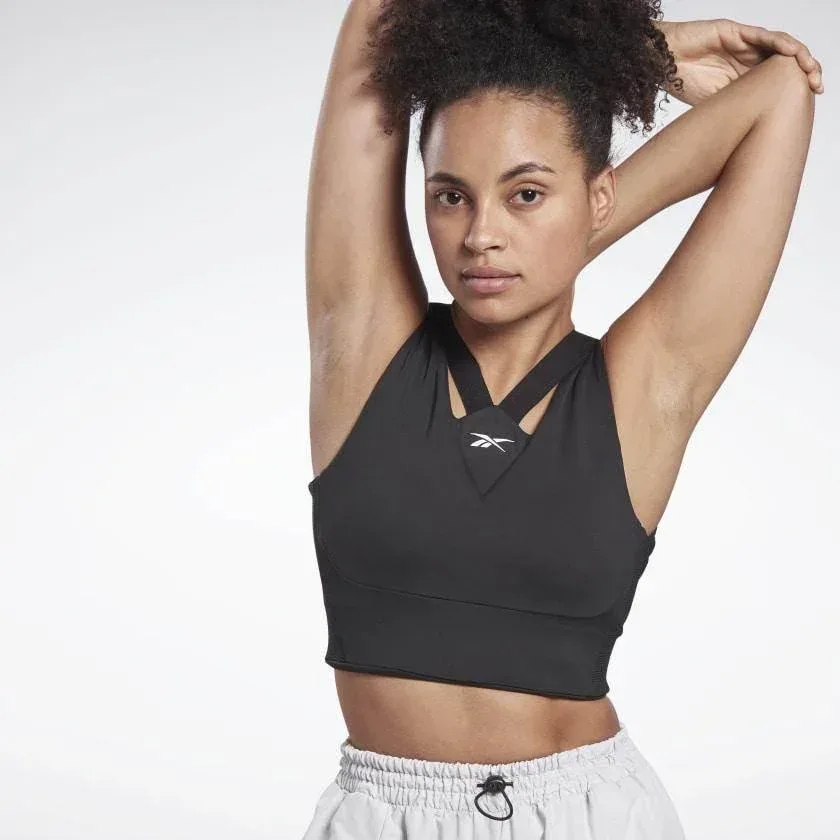 טופ אימון ריבוק לנשים Reebok SH Fashion Bra FU2470 - Image 6