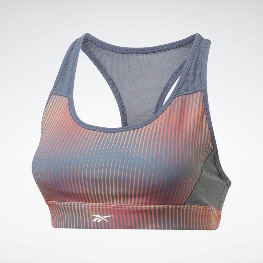 טופ ריבוק לנשים Reebok SH Hero Racer Bra AOP FT0743 smoky indigo - Image 7