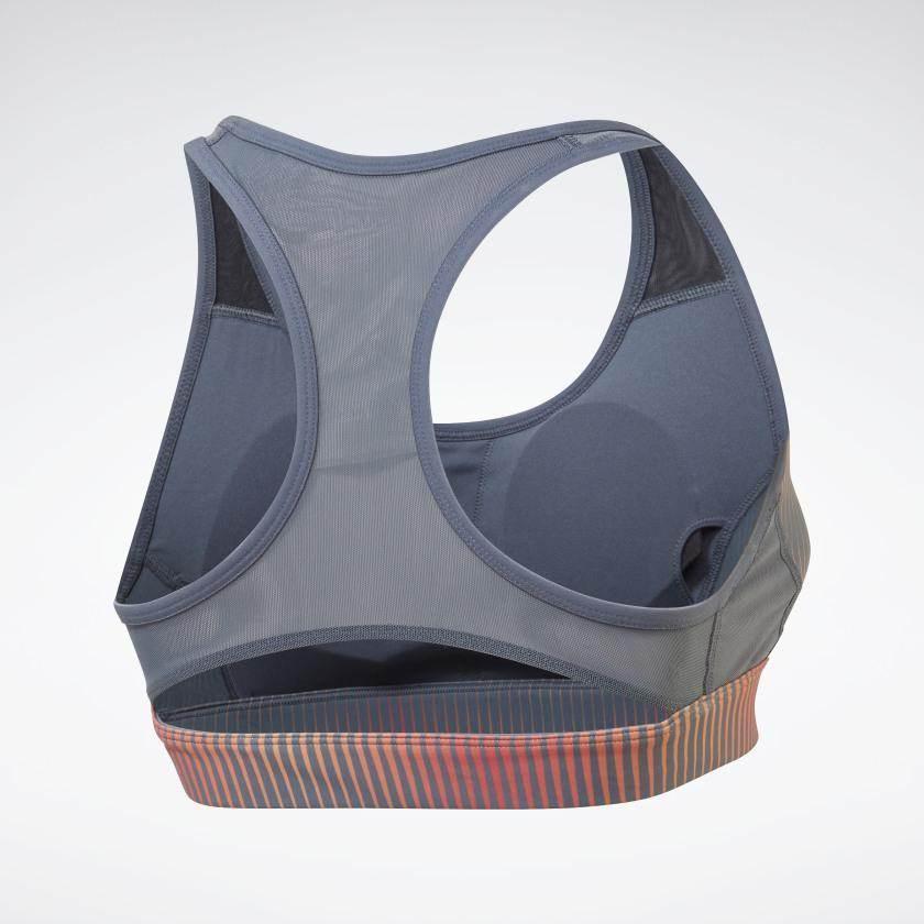 טופ ריבוק לנשים Reebok SH Hero Racer Bra AOP FT0743 smoky indigo - Image 8