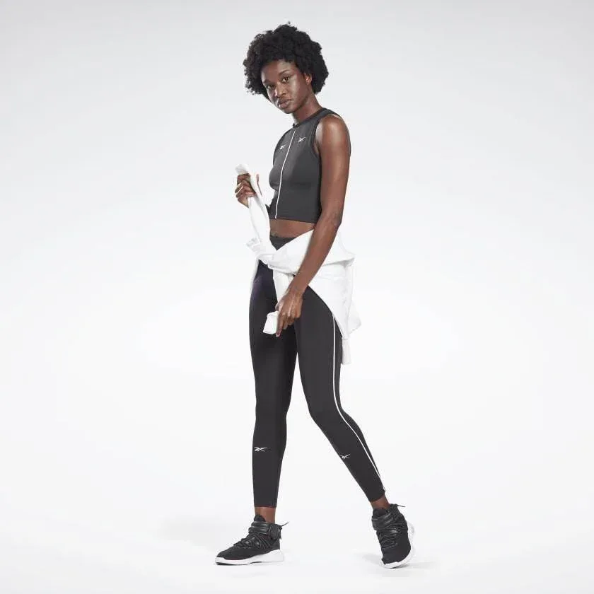 טופ ארוך ריבוק לנשים Reebok SH Performance Tank FU2507 black - Image 3