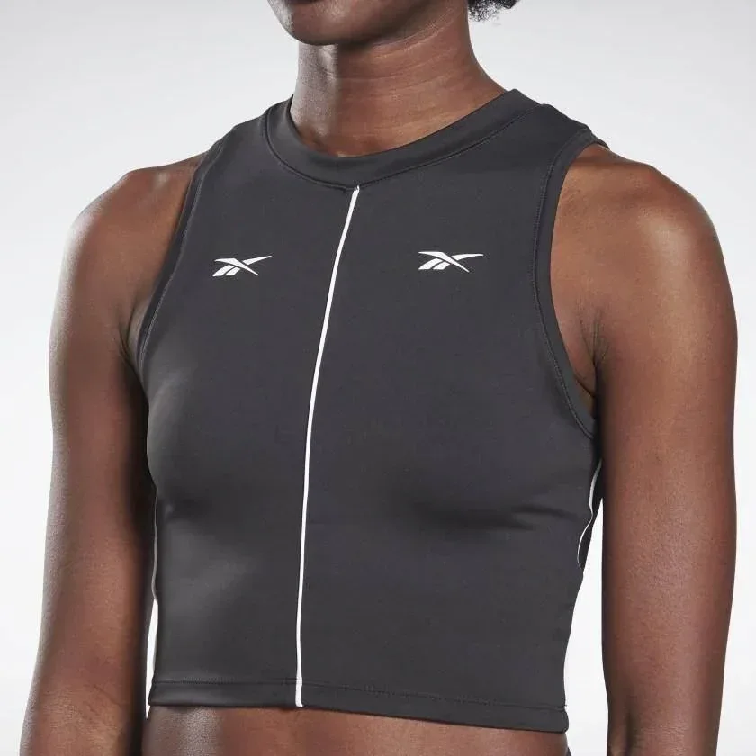 טופ ארוך ריבוק לנשים Reebok SH Performance Tank FU2507 black - Image 5