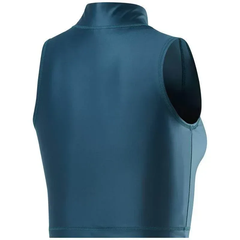 גופיית ליקרה ריבוק לנשים Reebok SH Shiny Lycra Crop FK5365 - Image 2